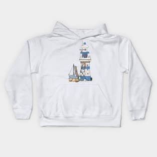 Vintage Leuchtturm Kids Hoodie